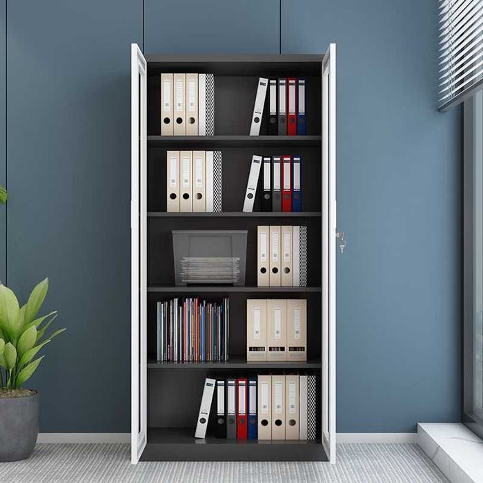 Metall ofis shkafi — hujjatlar uchun mustahkam shkaf / bank va offisga