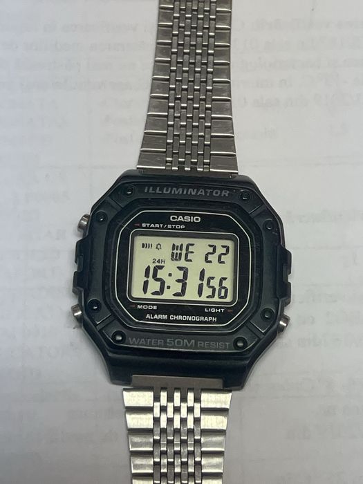 Casio W218H negru