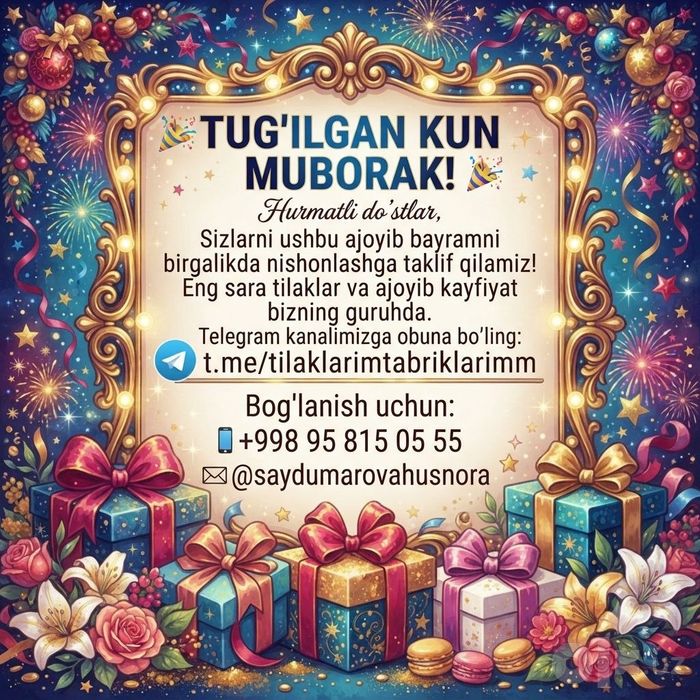 Tabriklar loyihasi