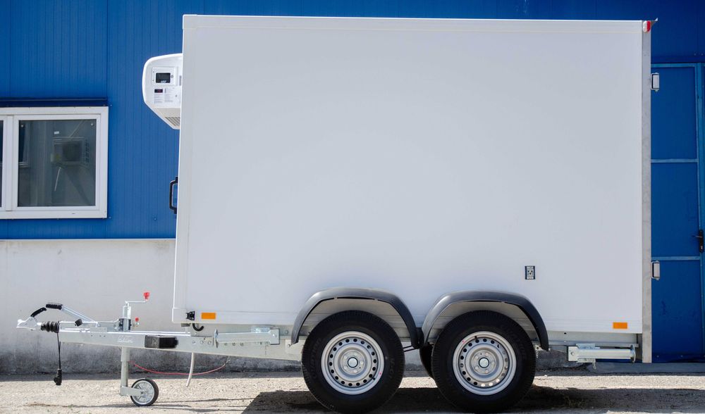 Remorca 750 kg ATV Peridoc Apicola Moto Trailer Comerciala Frigo