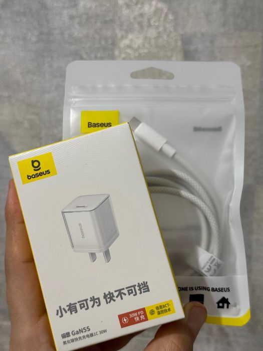 Оригинал 30w Зарядка для Apple Macbook iPhone iPad от Baseus