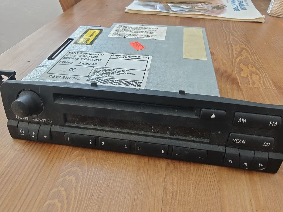 Оригинални CD плеъри BMW Business CD за БМВ Е46 (Blaupunkt) – 2 бр.
