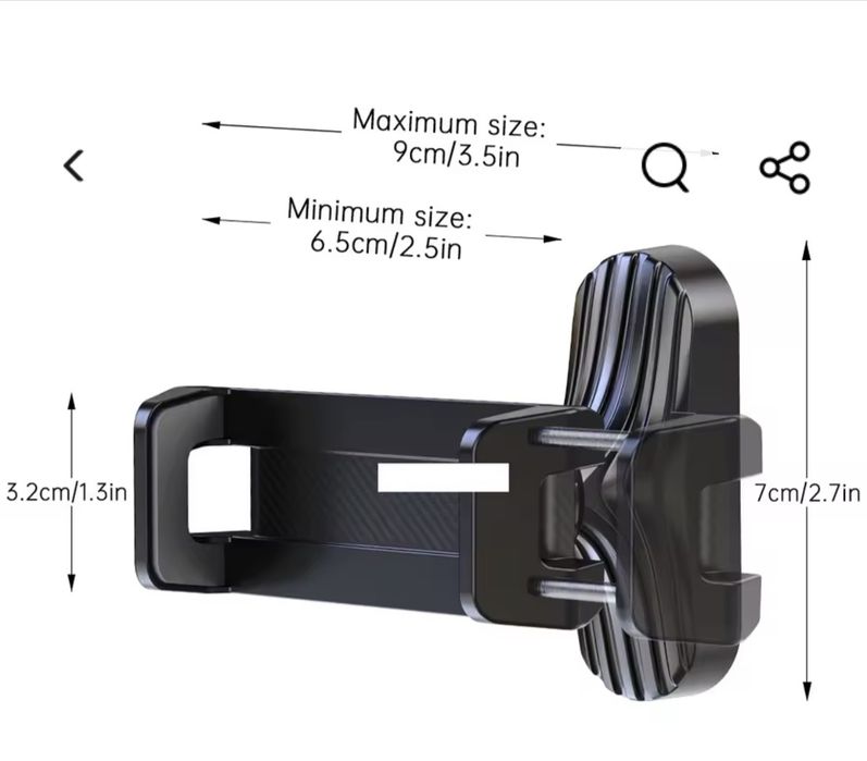 Suport telefon magnetic