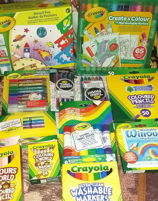 Set Crayola, ideal pentru copii