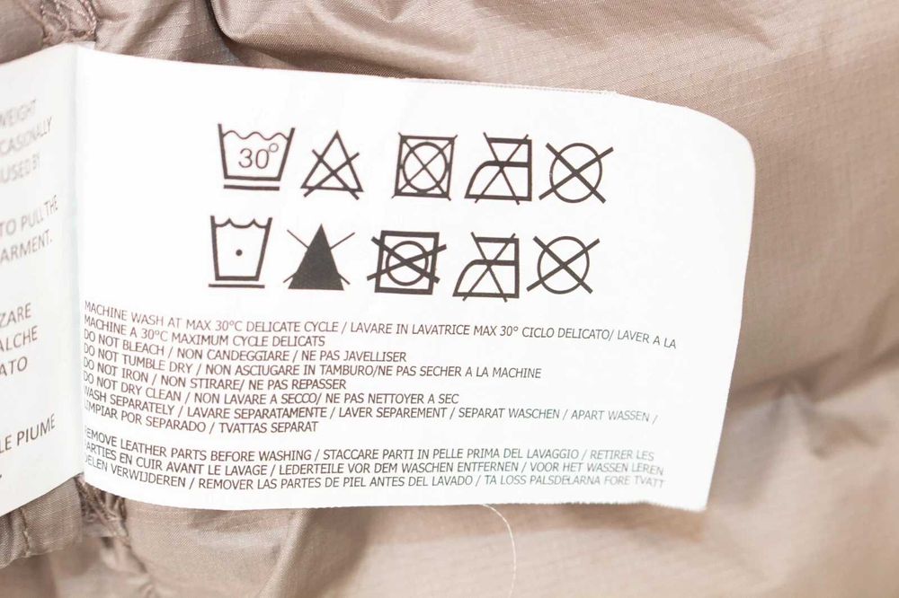 WOOLRICH оригинално дамско яке пухено синьо пълнеж пух и пера L