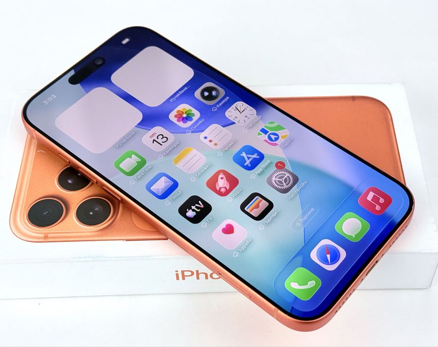 Apple iPhone 17 Pro Max 256GB Orange 100% Батерия! Гаранция!