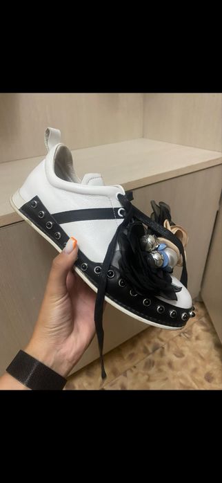 Кеды из натуральной кожи