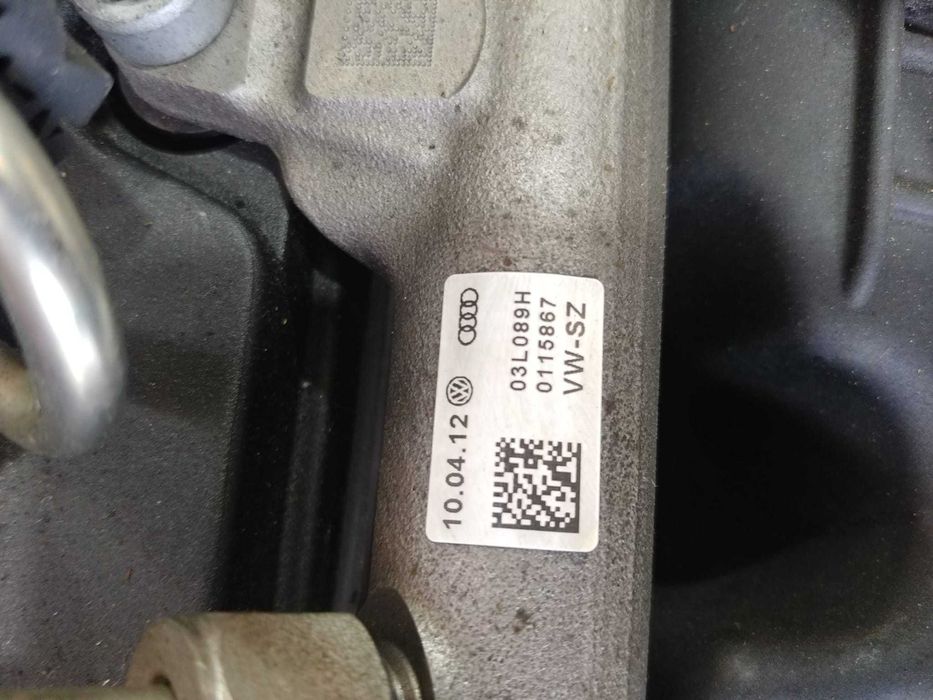 rampa injectoare cay 1.6 tdi audi a3 8p vw golf 6 touran 1t3 polo 6r seat ibiza 5 skoda superb 2 03l089h