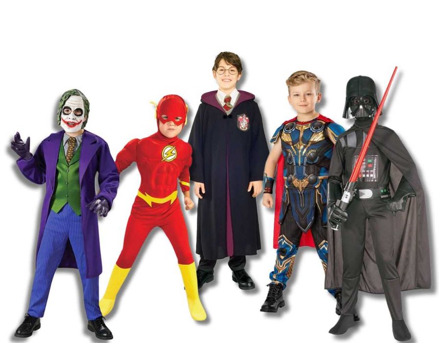 Детски карнавални костюми под наем