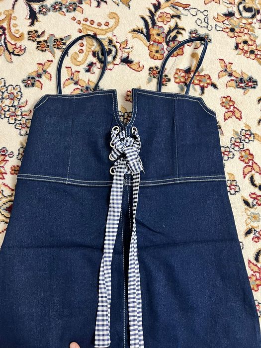 Сарафан көк түсті қыздарға