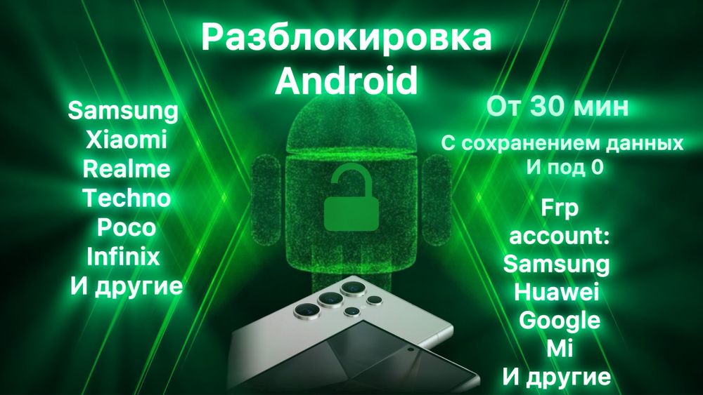 Разблокировка телефонов iphone и Android и ремонт телефонов