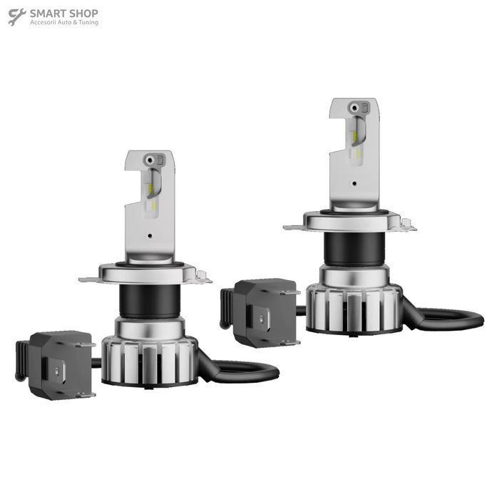 OSRAM NIGHT BREAKER LED SMART H4 64193DWNBSM Set 2 Becuri Auto Moto Om
