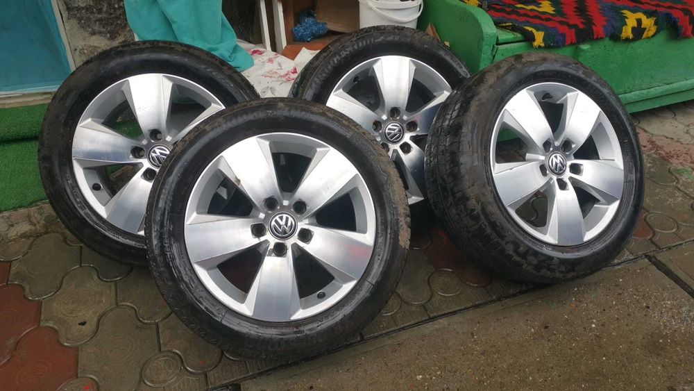 Jante originale VW golf 7 model Perth 16" cu cauciucuri de vara