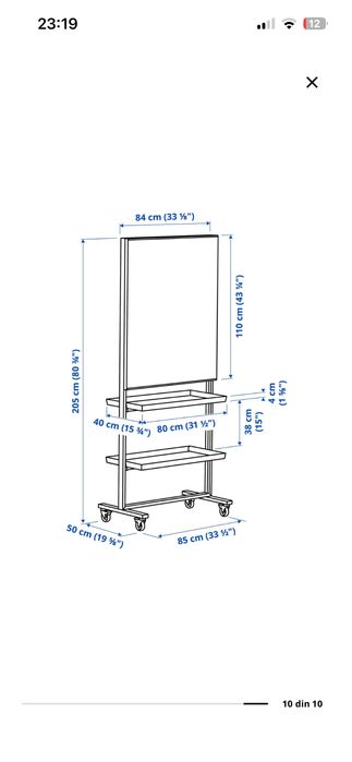 De vanzare separator camera/birou