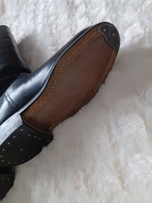 Cizme vintage militare piele