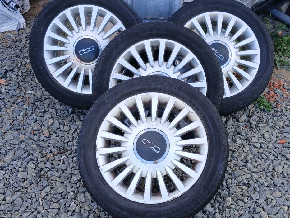Jante aluminiu fiat 500