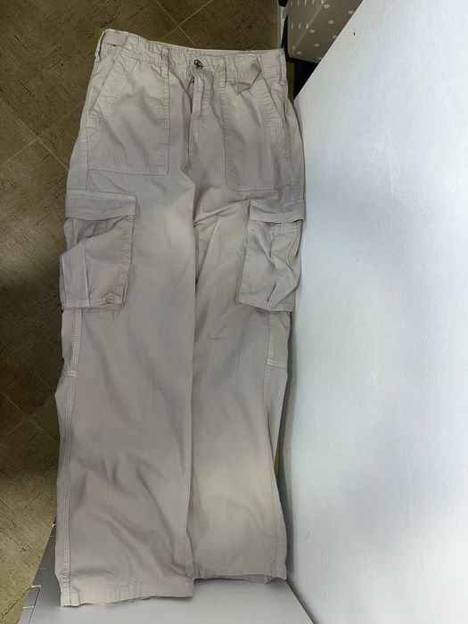 Женски бежови карго панталони