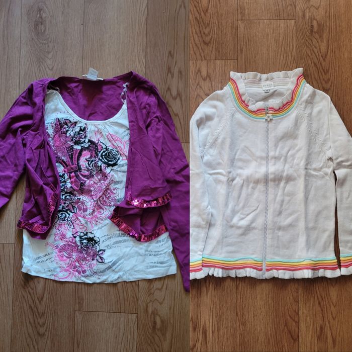 Кофты на девочку (на 7-10лет)