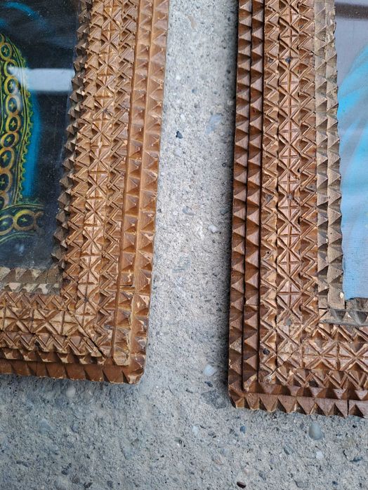 rama lemn tramp art 48/61 cm tablou