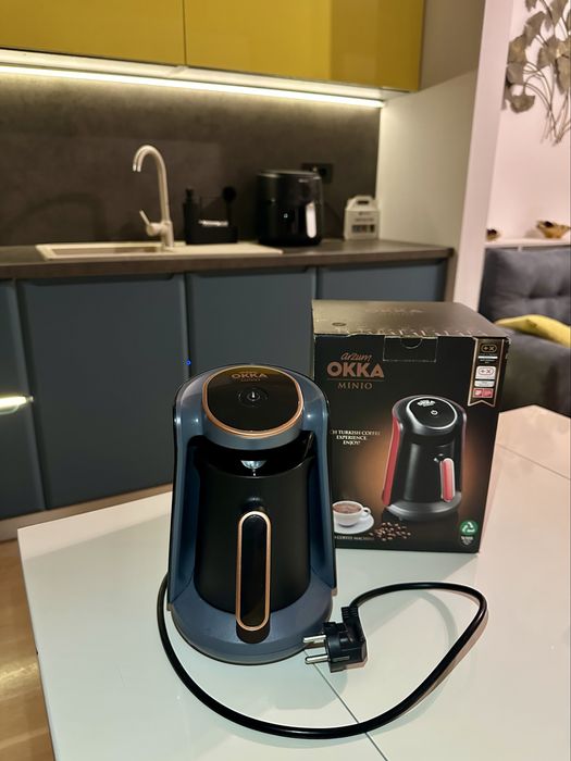 Aparat cafea turcească Arzum OKKA Minio OK004, 480W, negru cupru, nefolosit