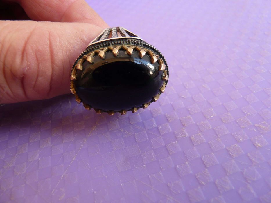 Бутиков мъжки сребърен пръстен - 7