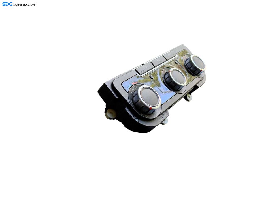 Panou Modul Unitate Comanda AC Aer Conditionat Clima Climatic Volkswagen Passat CC 2008 - 2012 Cod 3C8907336H 5HB009751 [LC0614]