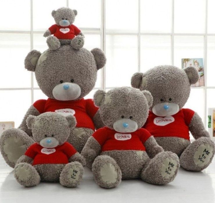 Teddi 1+1 Teddy eng arzon narxlarda (45.sm. 3 metrgacha)