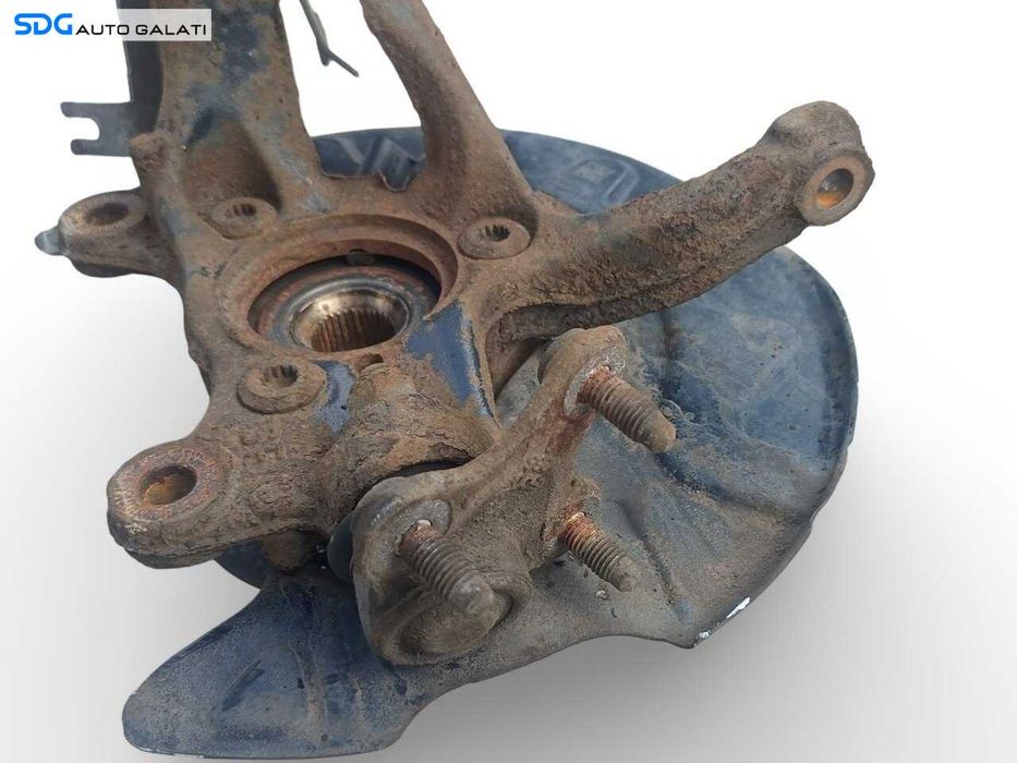 Fuzeta Jamba Ansamblu Suspensie cu Rulment Butuc Disc Frana Dreapta Fata Volkswagen Golf 7 2013 - 2020 Cod 5Q0400054CD [LN0211]