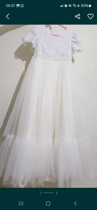 Платье нарядное. 140см; 150см.