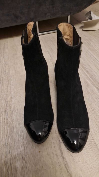 ghete dama Musette piele