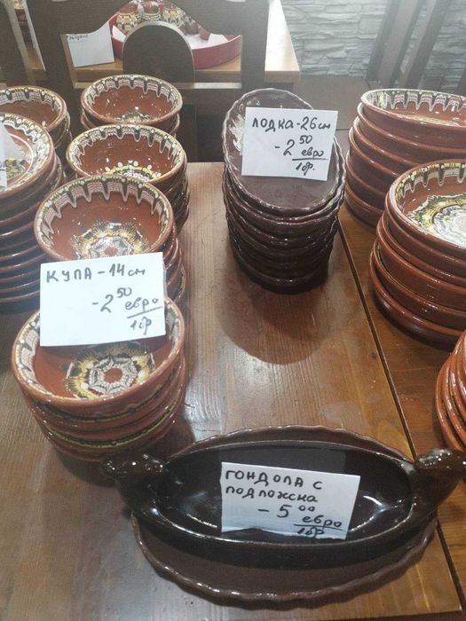 Продавам съдове от троянска керамика