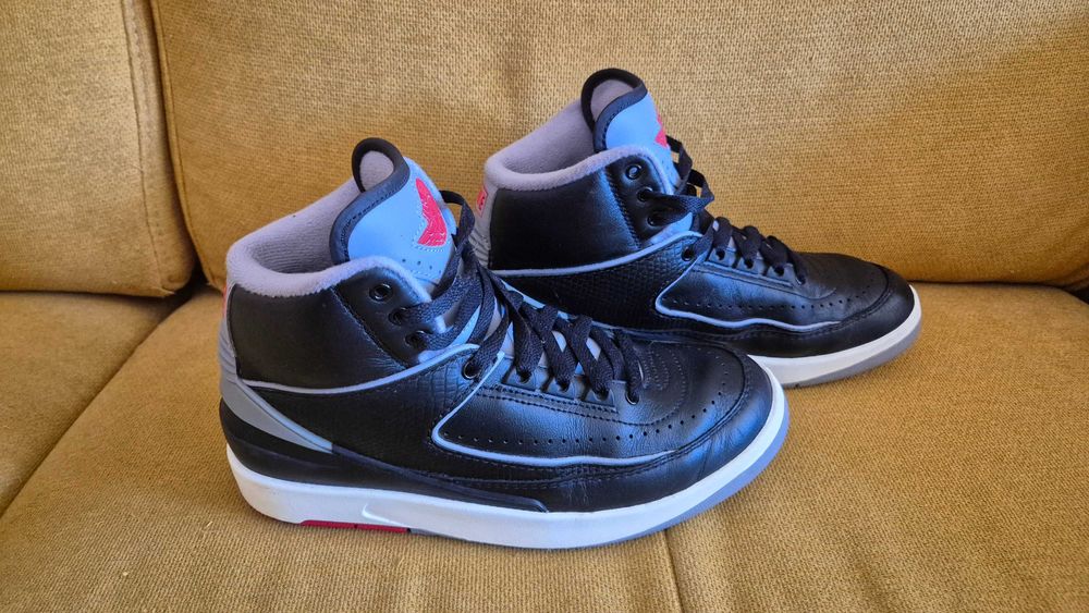Nike Air Jordan 2 Retro Basketball Kids #37 + гуменки Vans #35 набук