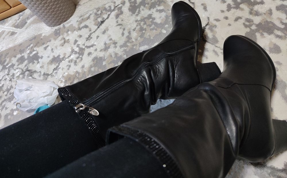 Продам полусапожки из натуральной кожи