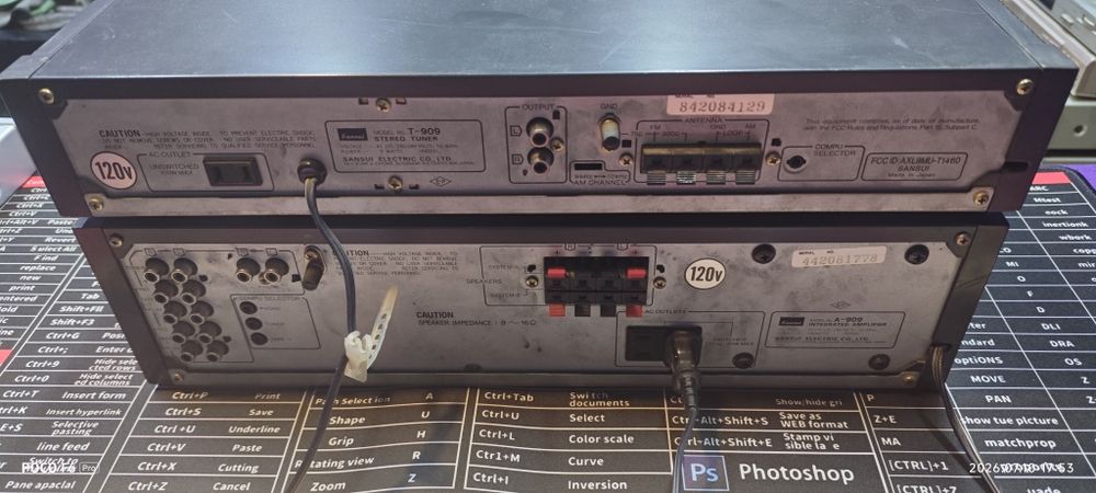 Усилитель Sansui A-909 , в отличном состоянии.