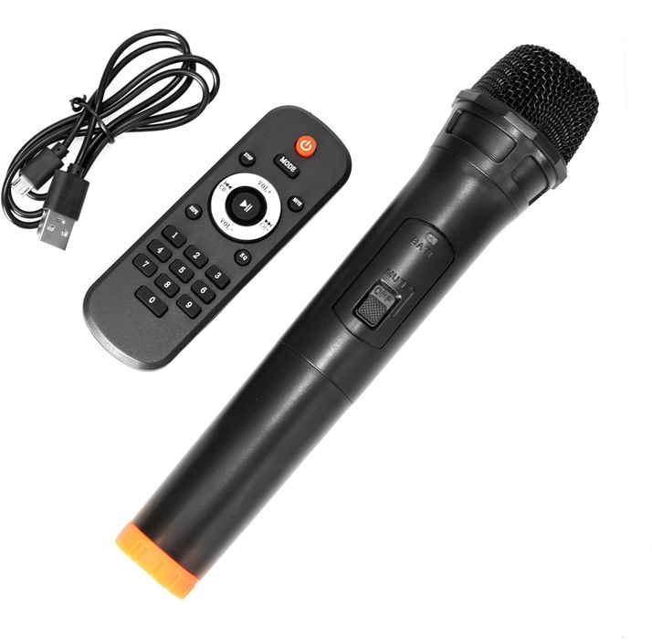 БЕПУЛ Доставка, Караоке Колонка ZQS8210, 73См ва Симсиз Микрофонли.