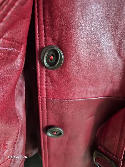 Jachetă din piele naturala