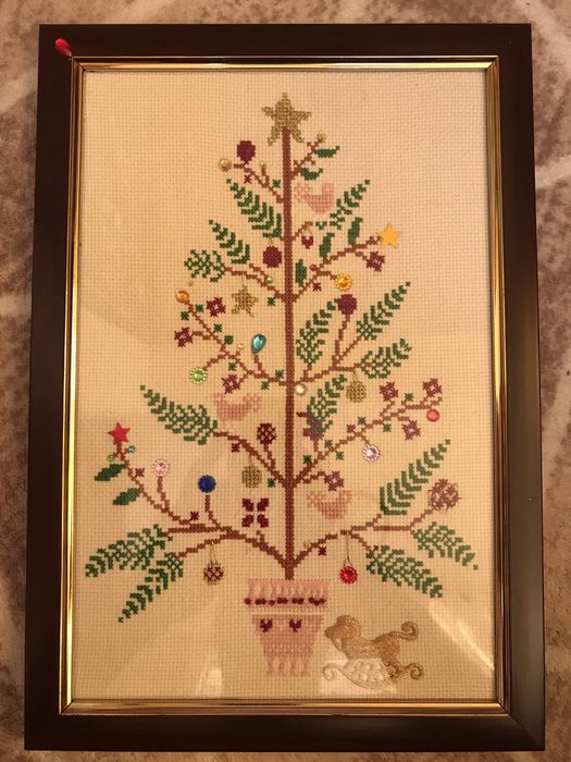 Коледен гоблен мотив