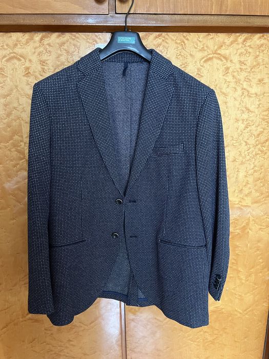 Мъжко сако Sisley, Slim Comfort Fit, размер 52 (L/XL)