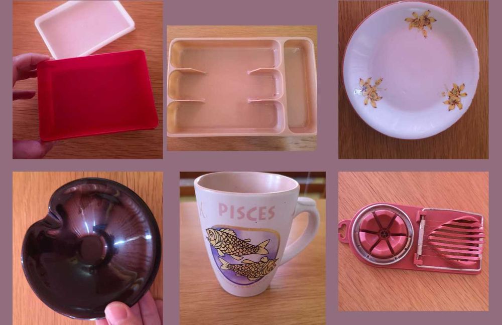 Домакински принадлежности-чинии, Коледни чаши,яйцерезачка,закачалки