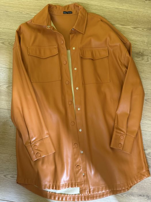 Връхна кожена риза -10€