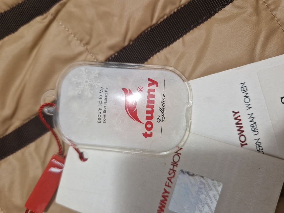 Geaca iarna puf si pene Towmy noua S