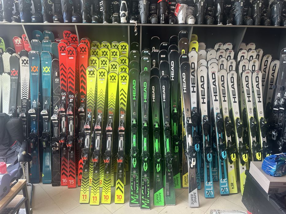 Карвинг ски Volkl , Head , Atomic, Rossignol и др топ модели