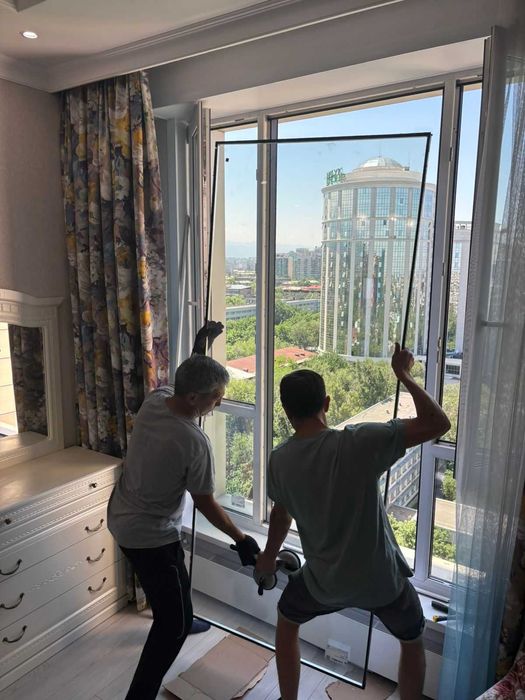 Замена стеклопакетов.