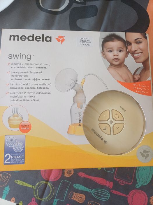 Помпа за кърма Medela swing, ползвана 3 4 пъти