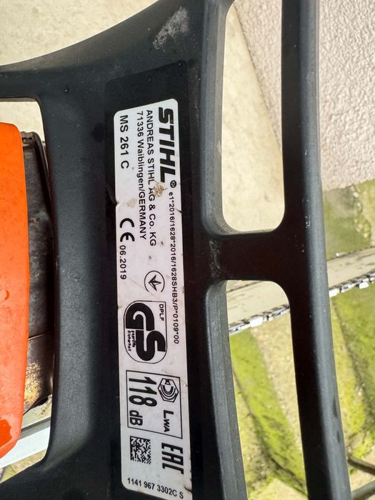 Бензинова резачка щил мс 261c  stihl