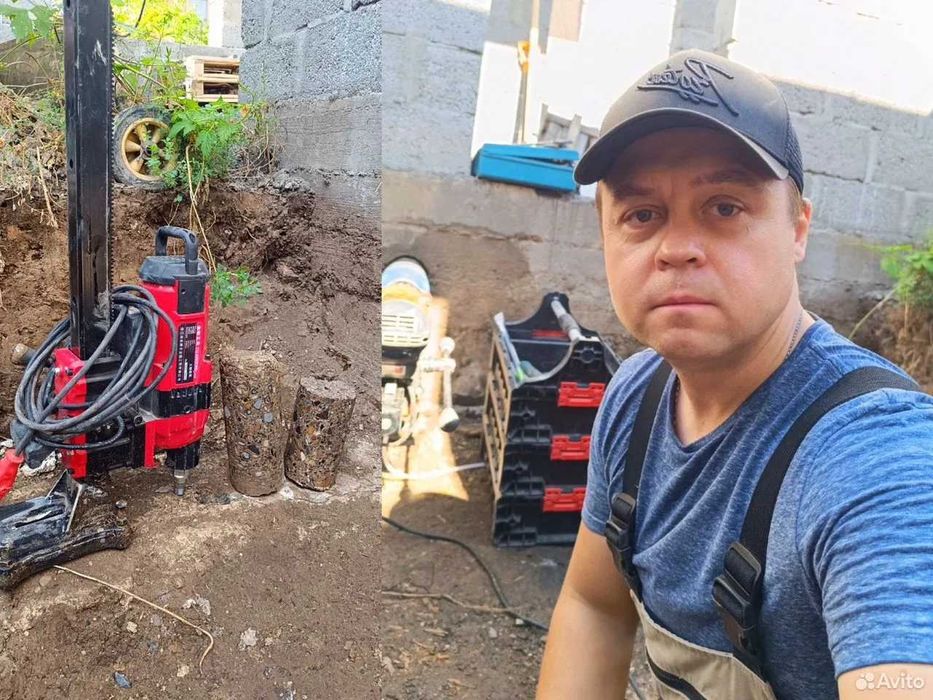 Алмазная резка Бетон кесиш тешиш перфоратор услуги Алмазние бурение