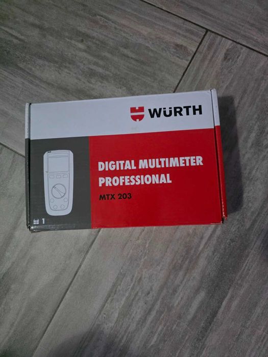 Професионалния цифров мултиметър Würth MTX 203