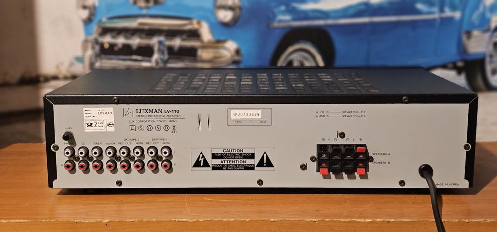 Luxman LV-110 statie audio - amplificator