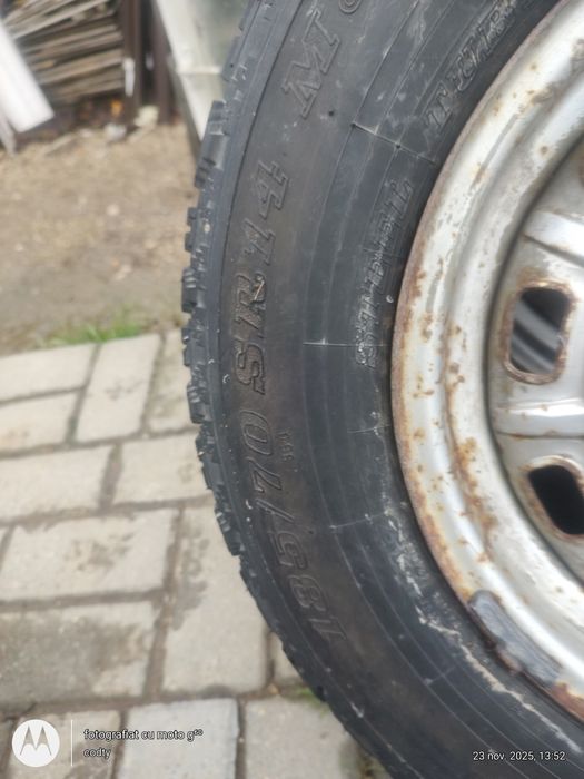 Cauciucuri cu geanta otel 185/70r14 m+s