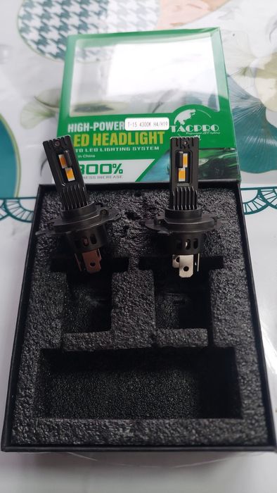 Лед лампы Н4 такпро.